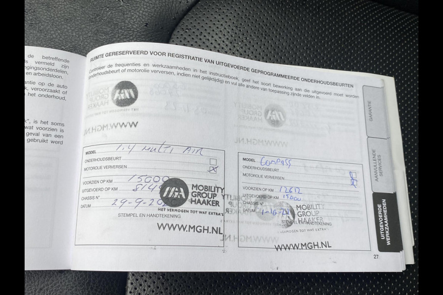 Jeep Compass 1.4 MultiAir Limited 1STE EIGENAAR| ORIGINEEL NL AUTO |  STOELVERWARMING| AFNEEMBARE TREKHAAK| RIJKLAARPRIJS INCL. 12 MND BOVAG GARANTIE Jeep Compass 1.4 MultiAir Limited 1STE EIGENAAR| ORIGINEEL NL AUTO |  STOELVERWARMING| AFNEEMBARE TREKHAAK| RIJKLAARPRIJS INCL. 12 MND BOVAG GARANTIE