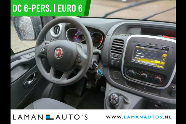Fiat Talento 1.6 EcoJet 125 pk L2H1 2900 DC 6-pers. Pro Edition | Rijklaarprijs Dubbele Cabine Nieuwe banden Euro 6 Lengte 2 Airco Navi Cruis