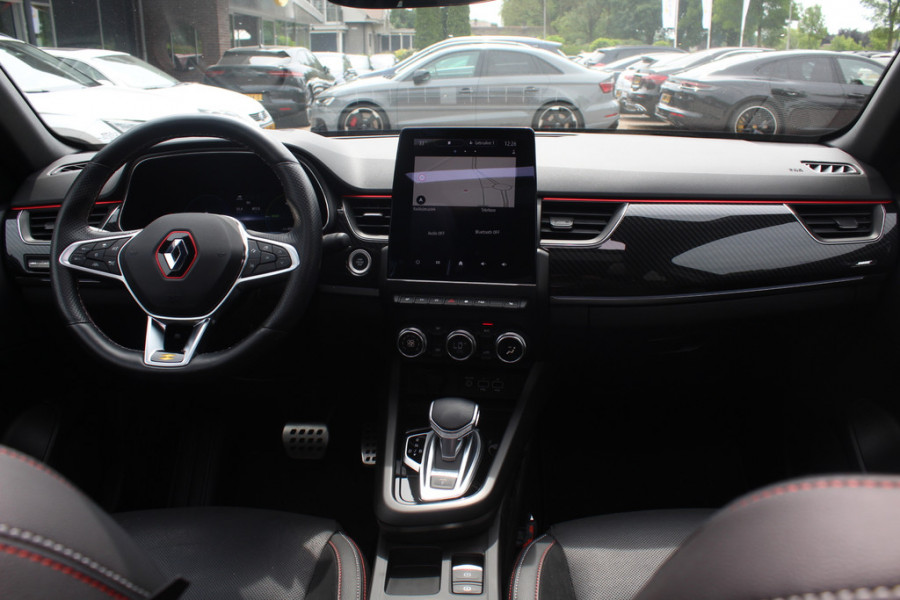 Renault Arkana 1.3 TCe 140 R.S. Line / Camera / Leder / 18'' / Bose / Keyless / Sfeerverlichting / Navigatie / Dodehoek / DAB / ACC / Stoelverwarming