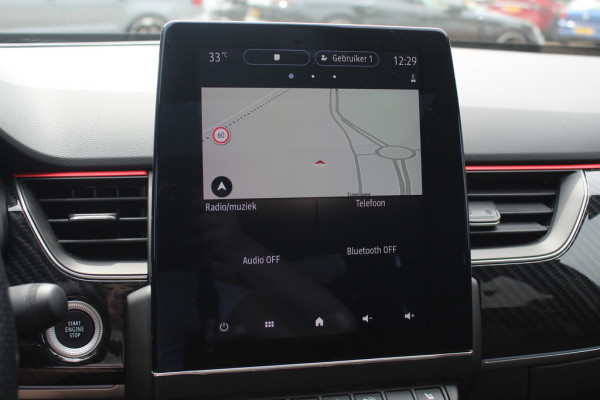 Renault Arkana 1.3 TCe 140 R.S. Line / Camera / Leder / 18'' / Bose / Keyless / Sfeerverlichting / Navigatie / Dodehoek / DAB / ACC / Stoelverwarming