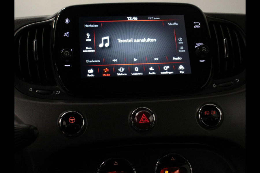 Fiat 500 1.2 Automaat Sport | Climate Control | Bluetooth | Cruise Control | 16 Inch Lichtmetalen Velgen | Sportstoelen