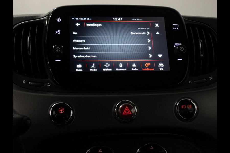 Fiat 500 1.2 Automaat Sport | Climate Control | Bluetooth | Cruise Control | 16 Inch Lichtmetalen Velgen | Sportstoelen