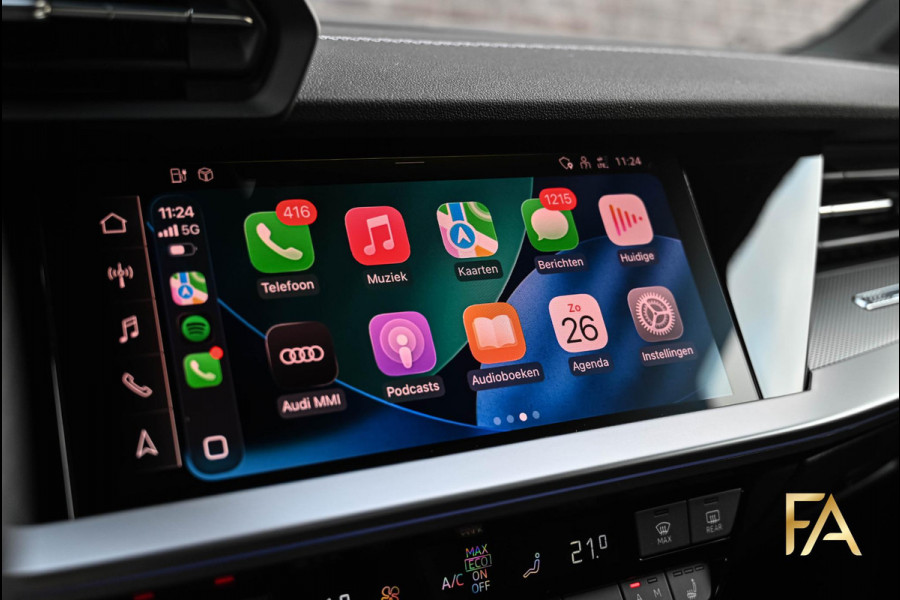 Audi A3 Sportback 40 TFSI e S Line RSseats|B&O|MatrixLED|18Inch|Sfeer|Massage| Audi A3 Sportback 40 TFSI e S Line RSseats|B&O|MatrixLED|18Inch|Sfeer|Massage|