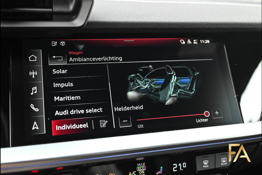 Audi A3 Sportback 40 TFSI e S Line RSseats|B&O|MatrixLED|18Inch|Sfeer|Massage| Audi A3 Sportback 40 TFSI e S Line RSseats|B&O|MatrixLED|18Inch|Sfeer|Massage|