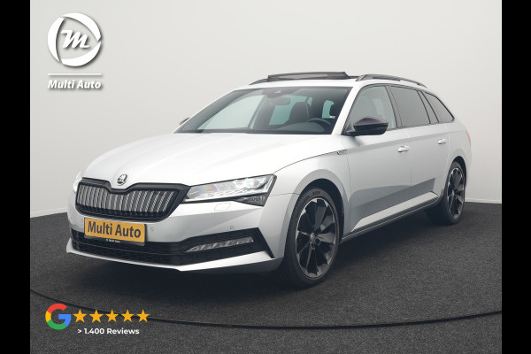 Škoda Superb Combi 1.4 TSI iV Sportline Plug In Hybrid 218pk Dealer O.H PHEV | Trekhaak Af Fabriek | Panodak | Adaptive Cruise | Camera | Alcantara Sportstoelen Memory & Verwarmd | Apple Carplay | Navigatie | Crystal LED | Sportstuur Vewarmd | Virtual | DAB | Škoda Superb Combi 1.4 TSI iV Sportline Plug In Hybrid 218pk Dealer O.H PHEV | Trekhaak Af Fabriek | Panodak | Adaptive Cruise | Camera | Alcantara Sportstoelen Memory & Verwarmd | Apple Carplay | Navigatie | Crystal LED | Sportstuur Vewarmd | Virtual | DAB |