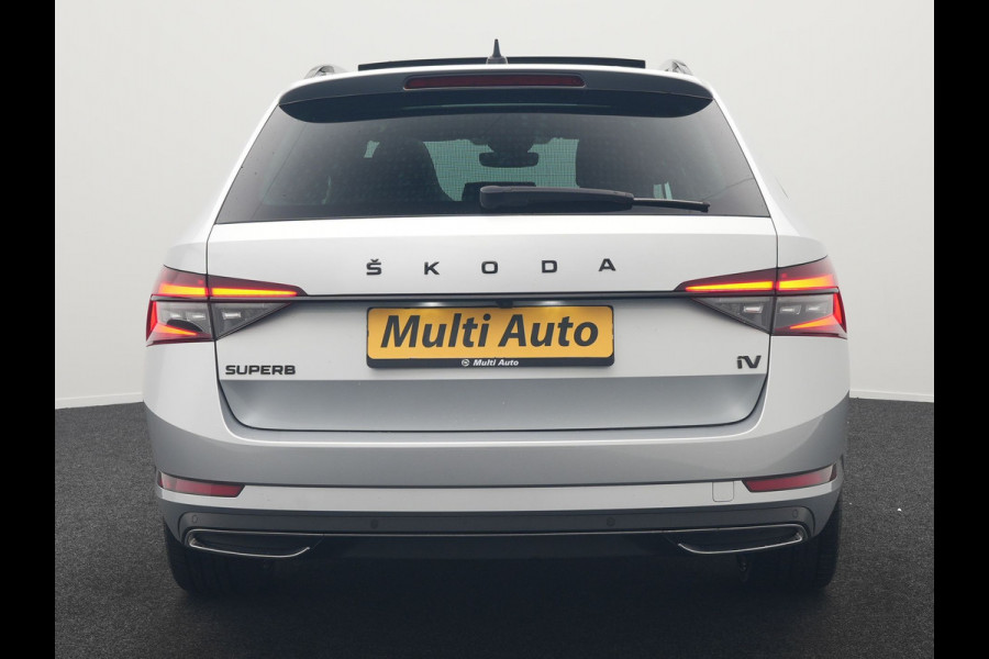 Škoda Superb Combi 1.4 TSI iV Sportline Plug In Hybrid 218pk Dealer O.H PHEV | Trekhaak Af Fabriek | Panodak | Adaptive Cruise | Camera | Alcantara Sportstoelen Memory & Verwarmd | Apple Carplay | Navigatie | Crystal LED | Sportstuur Vewarmd | Virtual | DAB | Škoda Superb Combi 1.4 TSI iV Sportline Plug In Hybrid 218pk Dealer O.H PHEV | Trekhaak Af Fabriek | Panodak | Adaptive Cruise | Camera | Alcantara Sportstoelen Memory & Verwarmd | Apple Carplay | Navigatie | Crystal LED | Sportstuur Vewarmd | Virtual | DAB |