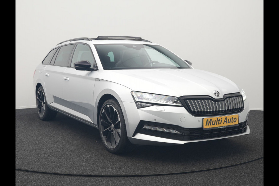 Škoda Superb Combi 1.4 TSI iV Sportline Plug In Hybrid 218pk Dealer O.H PHEV | Trekhaak Af Fabriek | Panodak | Adaptive Cruise | Camera | Alcantara Sportstoelen Memory & Verwarmd | Apple Carplay | Navigatie | Crystal LED | Sportstuur Vewarmd | Virtual | DAB | Škoda Superb Combi 1.4 TSI iV Sportline Plug In Hybrid 218pk Dealer O.H PHEV | Trekhaak Af Fabriek | Panodak | Adaptive Cruise | Camera | Alcantara Sportstoelen Memory & Verwarmd | Apple Carplay | Navigatie | Crystal LED | Sportstuur Vewarmd | Virtual | DAB |