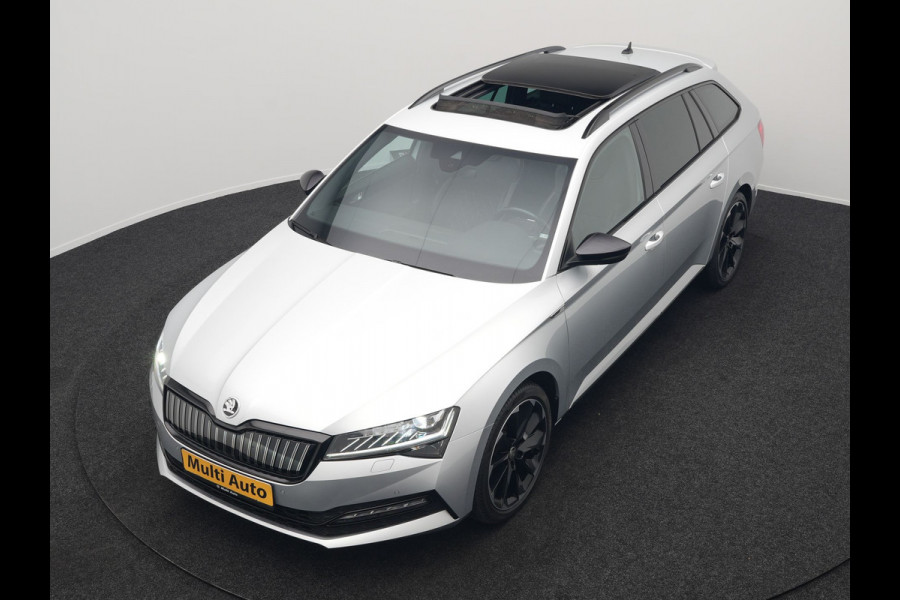 Škoda Superb Combi 1.4 TSI iV Sportline Plug In Hybrid 218pk Dealer O.H PHEV | Trekhaak Af Fabriek | Panodak | Adaptive Cruise | Camera | Alcantara Sportstoelen Memory & Verwarmd | Apple Carplay | Navigatie | Crystal LED | Sportstuur Vewarmd | Virtual | DAB | Škoda Superb Combi 1.4 TSI iV Sportline Plug In Hybrid 218pk Dealer O.H PHEV | Trekhaak Af Fabriek | Panodak | Adaptive Cruise | Camera | Alcantara Sportstoelen Memory & Verwarmd | Apple Carplay | Navigatie | Crystal LED | Sportstuur Vewarmd | Virtual | DAB |
