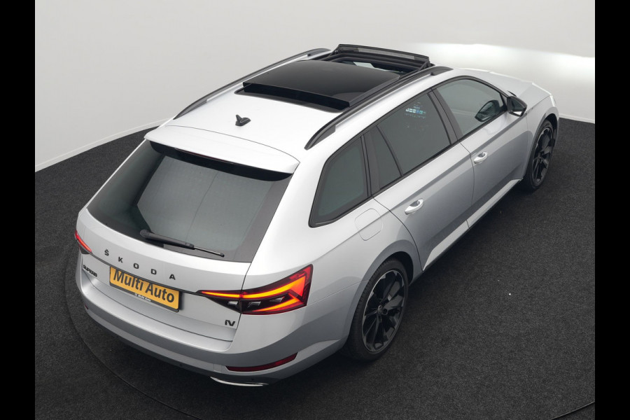 Škoda Superb Combi 1.4 TSI iV Sportline Plug In Hybrid 218pk Dealer O.H PHEV | Trekhaak Af Fabriek | Panodak | Adaptive Cruise | Camera | Alcantara Sportstoelen Memory & Verwarmd | Apple Carplay | Navigatie | Crystal LED | Sportstuur Vewarmd | Virtual | DAB | Škoda Superb Combi 1.4 TSI iV Sportline Plug In Hybrid 218pk Dealer O.H PHEV | Trekhaak Af Fabriek | Panodak | Adaptive Cruise | Camera | Alcantara Sportstoelen Memory & Verwarmd | Apple Carplay | Navigatie | Crystal LED | Sportstuur Vewarmd | Virtual | DAB |