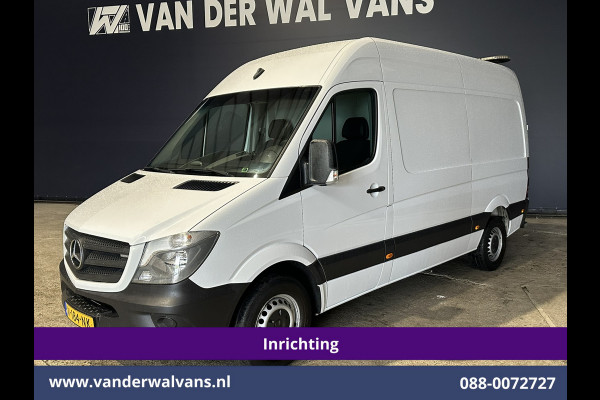 Mercedes-Benz Sprinter 316CDI 163pk L2H2 Inrichting Euro6 Airco | Cruisecontrol | Chauffeursstoel 2800kg Trekhaak,  Parkeersensoren