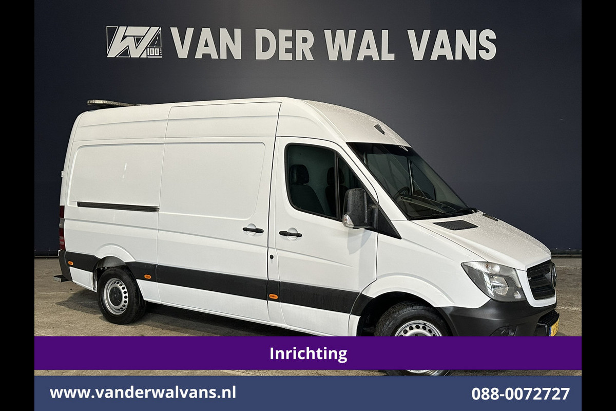 Mercedes-Benz Sprinter 316CDI 163pk L2H2 Inrichting Euro6 Airco | Cruisecontrol | Chauffeursstoel 2800kg Trekhaak,  Parkeersensoren