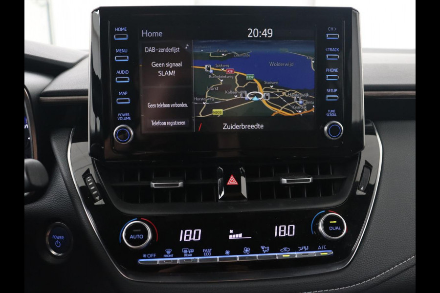 Toyota Corolla 1.8 Hybrid Trek | Stoelverwarming | Adaptive cruise | Trekhaak | Carplay | Camera | Keyless | Full LED | Navigatie | Climate control