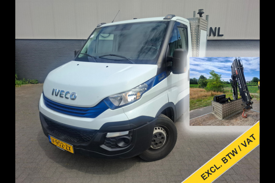 Iveco Daily 3.0I CNG Kraan Laadbak AUT-6 HIAB 3-Persoons Ecc Trekhaak Camera Blue power Alpine 2-Din Infotainment Sys. Bluetooth Opbergkasten Betonplex Vloer Compressed Natural Gas (CNG) EURO-6 375 35S14N Voertuig 1e Eigenaar Euro 6 Iveco Daily 3.0I CNG Kraan Laadbak AUT-6 HIAB 3-Persoons Ecc Trekhaak Camera Blue power Alpine 2-Din Infotainment Sys. Bluetooth Opbergkasten Betonplex Vloer Compressed Natural Gas (CNG) EURO-6 375 35S14N Voertuig 1e Eigenaar Euro 6