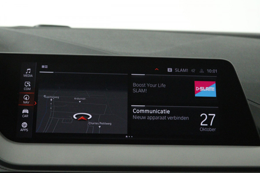 BMW 1-serie 118i Executive Edition (PARKEERSENSOREN, DIGITALE COCKPIT, NAVIGATIE, CRUISE CONTROL, DEALER ONDERHOUDEN)