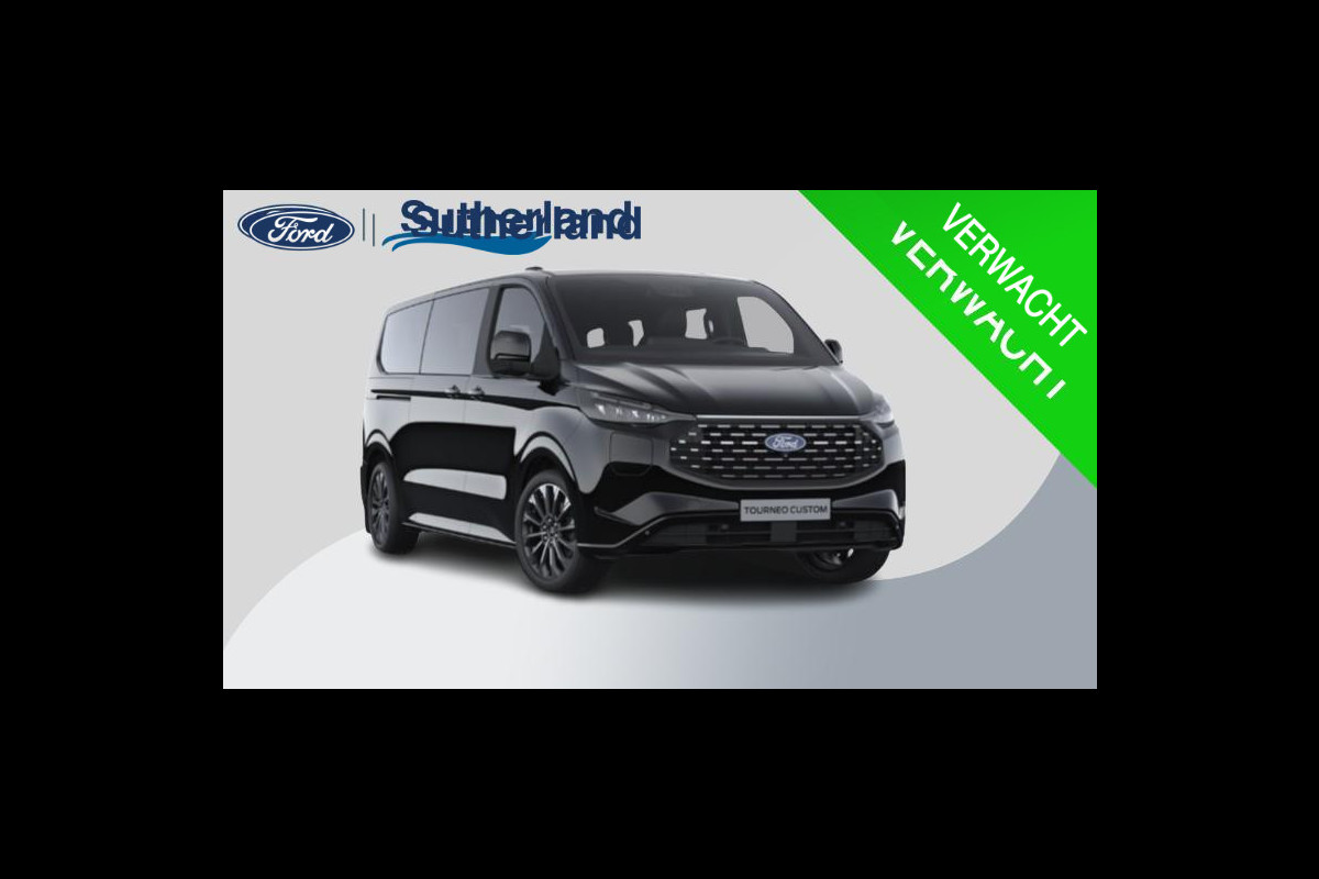 Ford Transit Custom Tourneo 340 2.5 PHEV L2H1 Titanium X 233pk | Incl. BTW/BPM Rijklaar | Handsfree elektrische dubbele zijschuifdeuren | Inklapbare trekhaak | Tourneo Luxury Pack | Verwarmbaar stuurwiel
