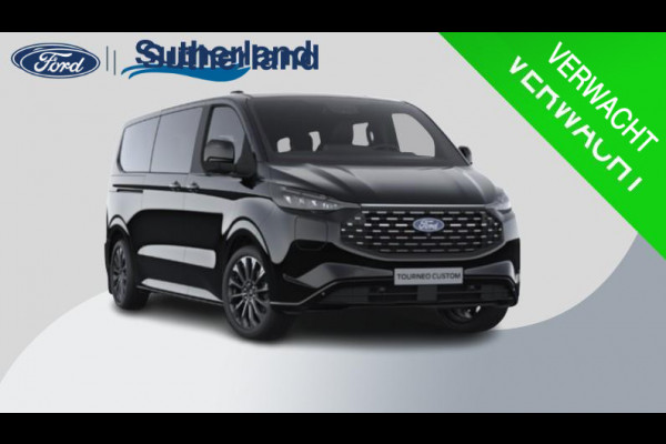 Ford Transit Custom Tourneo 340 2.5 PHEV L2H1 Titanium X 233pk | Incl. BTW/BPM Rijklaar | Handsfree elektrische dubbele zijschuifdeuren | Inklapbare trekhaak | Tourneo Luxury Pack | Verwarmbaar stuurwiel