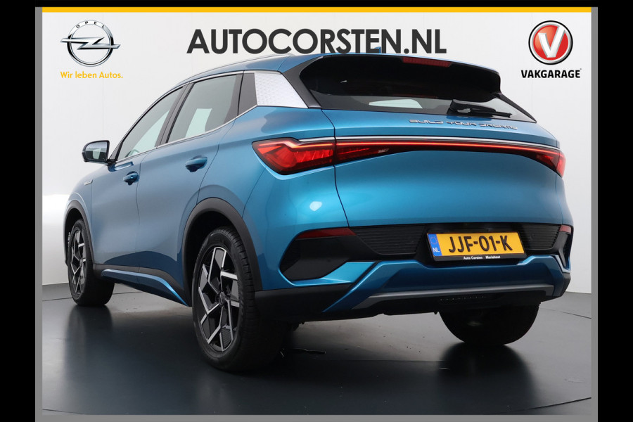 BYD ATTO 3 62kWh Design SOH 96% Panoramadak Leder+Elektr.Verst. Warmtepomp Adaptieve Cruise 360°Camera Apple Carplay Android Auto Elektr.Ac Verkeersbord detectie WiFi DAB Led Rijstrooksensor Keyless Smartphone Entry Fabrieksgarantie tot 12-12-2030 /150.000km Garantie op de LFP Accu tot 12-12-2030/200.000km €44.000,- Nieuw!