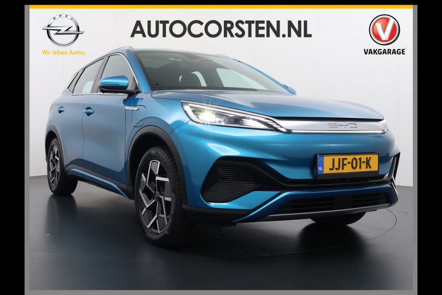BYD ATTO 3 62kWh Design SOH 96% Panoramadak Leder+Elektr.Verst. Warmtepomp Adaptieve Cruise 360°Camera Apple Carplay Android Auto Elektr.Ac Verkeersbord detectie WiFi DAB Led Rijstrooksensor Keyless Smartphone Entry Fabrieksgarantie tot 12-12-2030 /150.000km Garantie op de LFP Accu tot 12-12-2030/200.000km €44.000,- Nieuw!