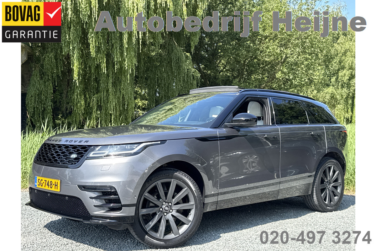 Land Rover Range Rover Velar 2.0 250PK AWD R-DYNAMIC BLACK PACK SE LEDER/VIRTUAL/PANORAMADAK Land Rover Range Rover Velar 2.0 250PK AWD R-DYNAMIC BLACK PACK SE LEDER/VIRTUAL/PANORAMADAK
