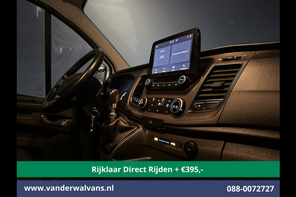 Ford Transit Custom 2.0 TDCI 130pk L2H1 Euro6 *Rijklaar Direct Rijden* Airco | Camera | Android Auto | Cruisecontrol | Parkeersensoren | Stoelverwar 2800kg trekvermogen, Verwarmde voorruit, Bijrijdersbank