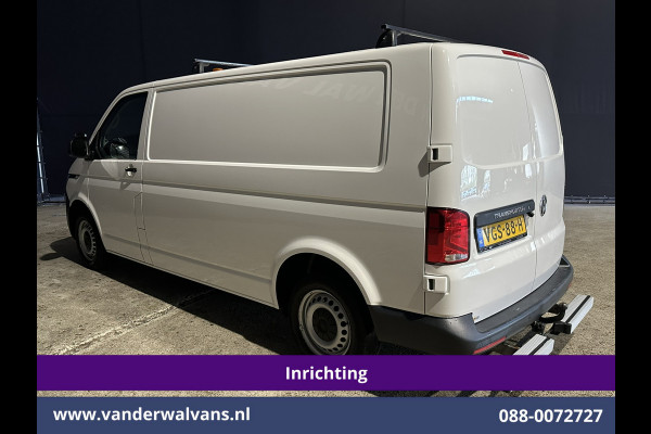 Volkswagen Transporter 2.0 TDI 150pk L2H1 Inrichting Euro6 Airco | Omvormer | Camera | 2500kg Trekhaak | Apple Carplay Android Auto, Cruisecontrol, Parkeersensoren Volkswagen Transporter 2.0 TDI 150pk L2H1 Inrichting Euro6 Airco | Omvormer | Camera | 2500kg Trekhaak | Apple Carplay Android Auto, Cruisecontrol, Parkeersensoren
