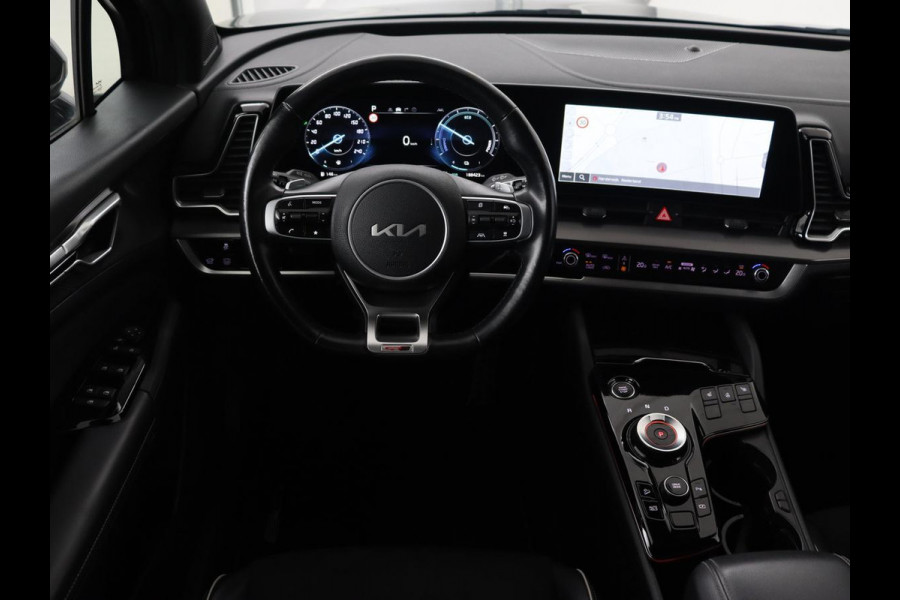 Kia Sportage 1.6 T-GDi Hybrid GT-Line | Panoramadak | Leder/Alcantara | Matrix LED | Stoel & stuurverwarming | Sfeerverlichting | Carplay | Adaptive cruise | Camera | Navigatie | Keyless