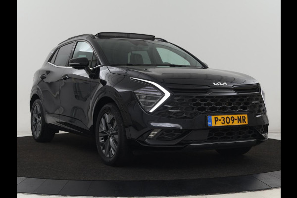 Kia Sportage 1.6 T-GDi Hybrid GT-Line | Panoramadak | Leder/Alcantara | Matrix LED | Stoel & stuurverwarming | Sfeerverlichting | Carplay | Adaptive cruise | Camera | Navigatie | Keyless