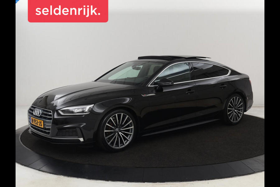 Audi A5 40 TFSI Sport S-line Edition | 80.600km NAP | Panoramadak | Stoelverwarming | Half leder | Sportstoelen | Navigatie | Full LED | Climate control | Sportstuur | Parkeerhulp Audi A5 40 TFSI Sport S-line Edition | 80.600km NAP | Panoramadak | Stoelverwarming | Half leder | Sportstoelen | Navigatie | Full LED | Climate control | Sportstuur | Parkeerhulp