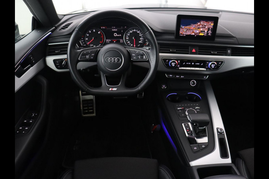 Audi A5 40 TFSI Sport S-line Edition | 80.600km NAP | Panoramadak | Stoelverwarming | Half leder | Sportstoelen | Navigatie | Full LED | Climate control | Sportstuur | Parkeerhulp Audi A5 40 TFSI Sport S-line Edition | 80.600km NAP | Panoramadak | Stoelverwarming | Half leder | Sportstoelen | Navigatie | Full LED | Climate control | Sportstuur | Parkeerhulp