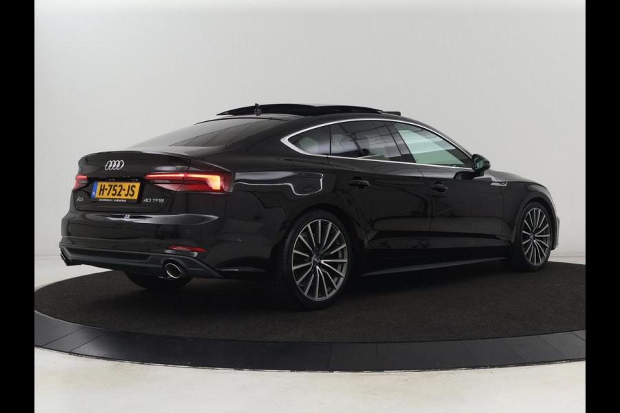 Audi A5 40 TFSI Sport S-line Edition | 80.600km NAP | Panoramadak | Stoelverwarming | Half leder | Sportstoelen | Navigatie | Full LED | Climate control | Sportstuur | Parkeerhulp Audi A5 40 TFSI Sport S-line Edition | 80.600km NAP | Panoramadak | Stoelverwarming | Half leder | Sportstoelen | Navigatie | Full LED | Climate control | Sportstuur | Parkeerhulp
