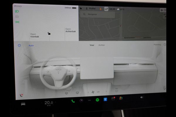 Tesla Model 3 RWD+ 60kWh 325PK LFP Licht Interieur 19"Lmv FSD-3 Comp. AutoPilot Leder PanoDak Adaptive-Cruise Lmv Camera's Elektr.-Stuur+Stoel Navi LED Comfortstoelen ACC DAB Keyless en Voorverwarmen interieur via App One-Pedal-Drive In zeer nette staat! Origineel Nederlandse auto tot 11kw laden thuis! Garantie Accu tot 30-6-2029 max 160.000km Tesla Model 3 RWD+ 60kWh 325PK LFP Licht Interieur 19"Lmv FSD-3 Comp. AutoPilot Leder PanoDak Adaptive-Cruise Lmv Camera's Elektr.-Stuur+Stoel Navi LED Comfortstoelen ACC DAB Keyless en Voorverwarmen interieur via App One-Pedal-Drive In zeer nette staat! Origineel Nederlandse auto tot 11kw laden thuis! Garantie Accu tot 30-6-2029 max 160.000km