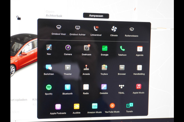 Tesla Model 3 RWD+ 60kWh 325PK LFP Licht Interieur 19"Lmv FSD-3 Comp. AutoPilot Leder PanoDak Adaptive-Cruise Lmv Camera's Elektr.-Stuur+Stoel Navi LED Comfortstoelen ACC DAB Keyless en Voorverwarmen interieur via App One-Pedal-Drive In zeer nette staat! Origineel Nederlandse auto tot 11kw laden thuis! Garantie Accu tot 30-6-2029 max 160.000km Tesla Model 3 RWD+ 60kWh 325PK LFP Licht Interieur 19"Lmv FSD-3 Comp. AutoPilot Leder PanoDak Adaptive-Cruise Lmv Camera's Elektr.-Stuur+Stoel Navi LED Comfortstoelen ACC DAB Keyless en Voorverwarmen interieur via App One-Pedal-Drive In zeer nette staat! Origineel Nederlandse auto tot 11kw laden thuis! Garantie Accu tot 30-6-2029 max 160.000km