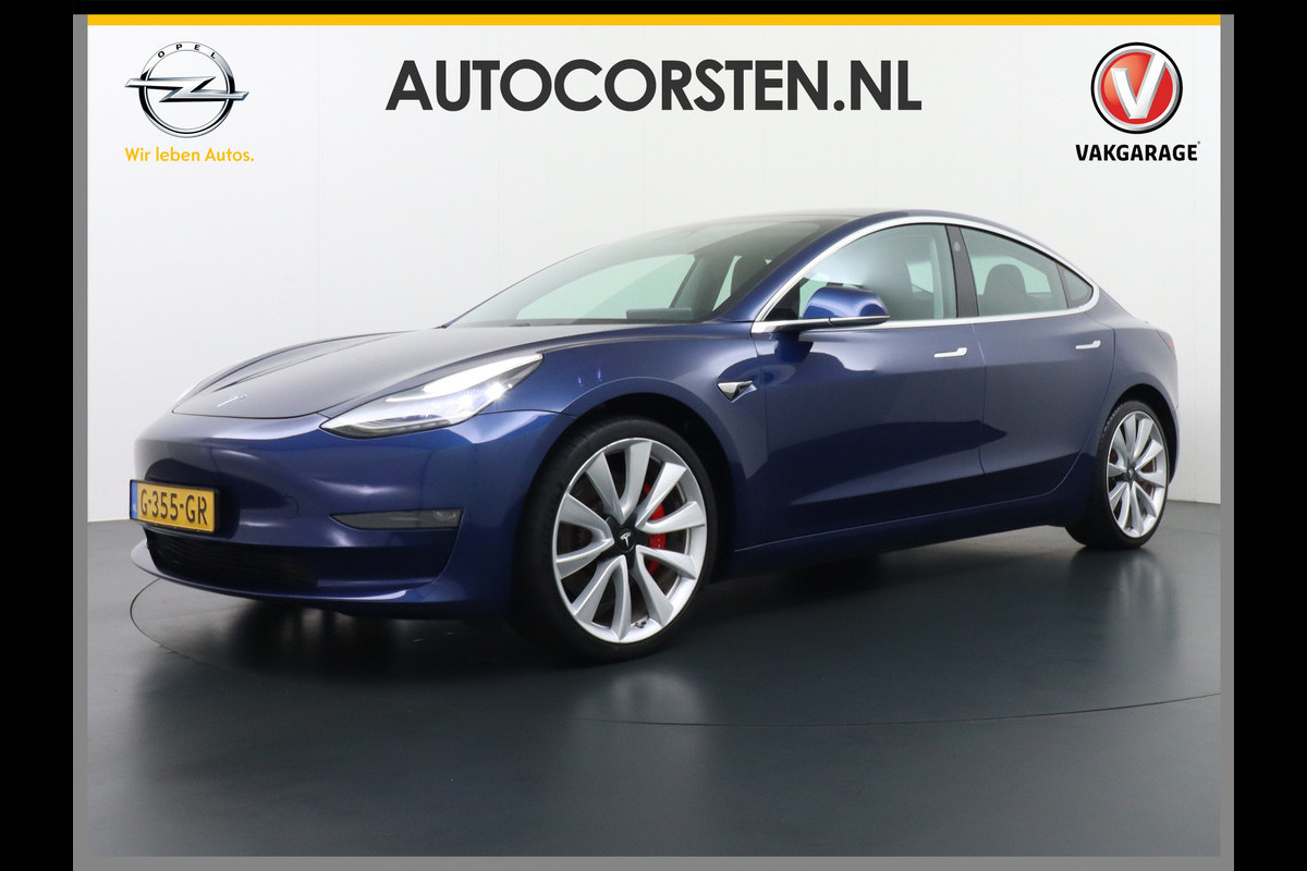Tesla Model 3 Performance AWD 513PK FSD MEEGELEVERD PAKKET! €71.440,- Nieuwprijs 0-100KM/H in 3.4sec! Lmv-20" AutoPilot Carbon-Spoiler Full Se Navi Led ACC DAB Voorverwarming interieur en Keyless via GSM-App One-Pedal-Drive Origineel Nederlandse auto Garantie op Accu en motor tot 28-12-2027/192.000km Tesla Model 3 Performance AWD 513PK FSD MEEGELEVERD PAKKET! €71.440,- Nieuwprijs 0-100KM/H in 3.4sec! Lmv-20" AutoPilot Carbon-Spoiler Full Se Navi Led ACC DAB Voorverwarming interieur en Keyless via GSM-App One-Pedal-Drive Origineel Nederlandse auto Garantie op Accu en motor tot 28-12-2027/192.000km