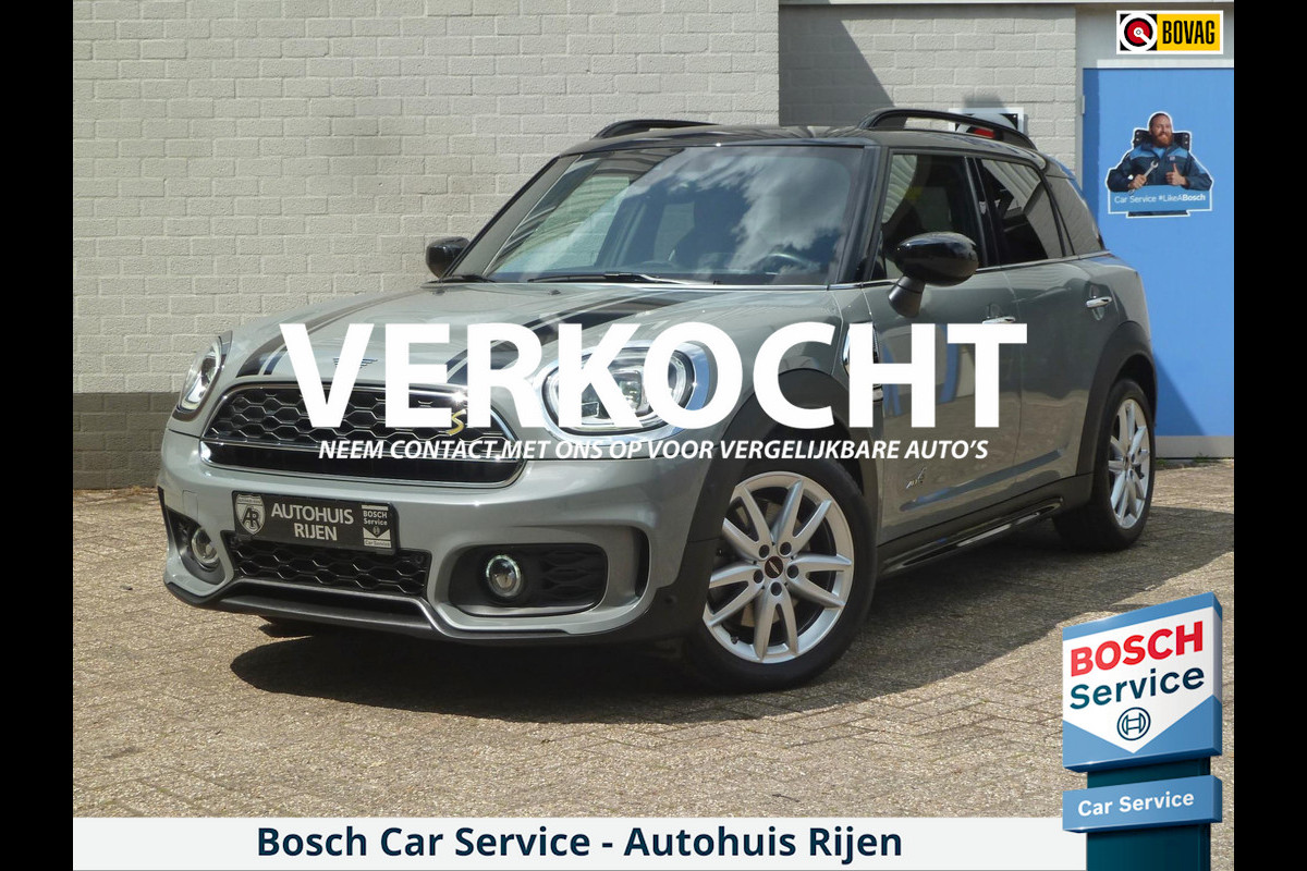 MINI Countryman Cooper S E ALL4| JCW-Pakket|Head-Up|Harman/Kardon|Adaptive-Cruise|JCW-Stoelen|Keyless-Entry|Camera MINI Countryman Cooper S E ALL4| JCW-Pakket|Head-Up|Harman/Kardon|Adaptive-Cruise|JCW-Stoelen|Keyless-Entry|Camera