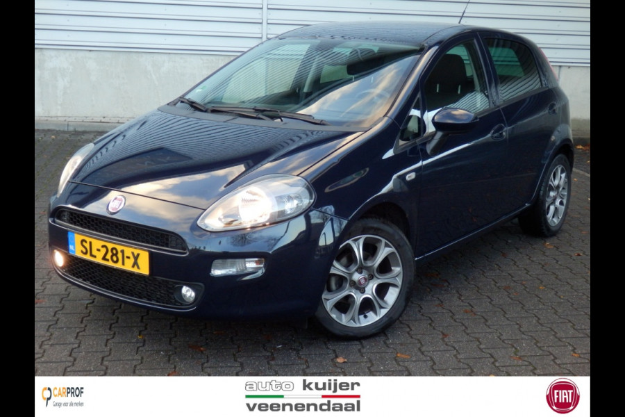 Fiat Punto 100pk Sempre 5drs | Trekhaak | Aut. airco | Nav. | 100% dealer