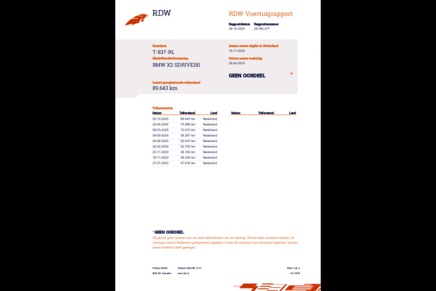 BMW X2 SDrive18i High Executive Leder, Pano