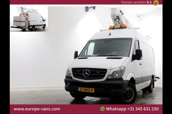 Mercedes-Benz Sprinter 516 CDI 163pk Euro6 L2H2 Custers Taurus T200-14MVH Hoogwerker 14meter Werkhoogte PTO 01-2017 Mercedes-Benz Sprinter 516 CDI 163pk Euro6 L2H2 Custers Taurus T200-14MVH Hoogwerker 14meter Werkhoogte PTO 01-2017