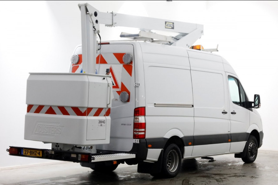 Mercedes-Benz Sprinter 516 CDI 163pk Euro6 L2H2 Custers Taurus T200-14MVH Hoogwerker 14meter Werkhoogte PTO 01-2017 Mercedes-Benz Sprinter 516 CDI 163pk Euro6 L2H2 Custers Taurus T200-14MVH Hoogwerker 14meter Werkhoogte PTO 01-2017