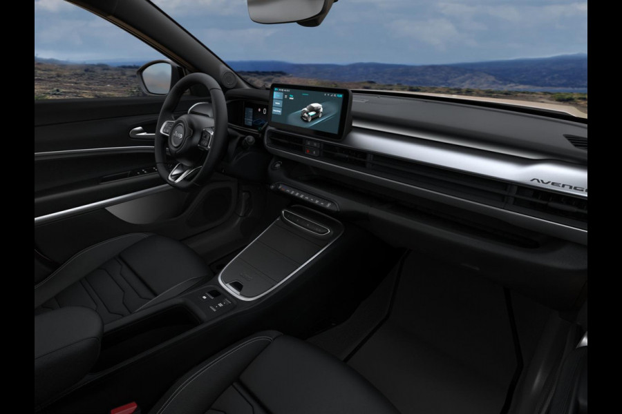 Jeep Avenger Summit 54 kWh | 17% Bijtelling | Schuif/Kanteldak | Leder&Winter Pack | infotainment&Convenience Pack | Warmtepomp Jeep Avenger Summit 54 kWh | 17% Bijtelling | Schuif/Kanteldak | Leder&Winter Pack | infotainment&Convenience Pack | Warmtepomp