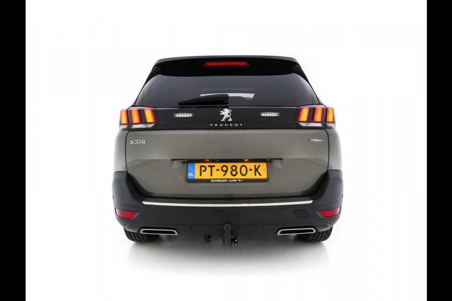 Peugeot 5008 1.6 e-THP GT-Line [ 7-Pers. ] Aut. *PANO | LEATHER-FABRIC | FULL-LED | DIGI-COCKPIT | LANE-ASSIST | BLINDS-SPOT | SPORT-SEATS | CAMERA | NAVI-FULLMAP | SHIFT-PADDLES | PRIVACY-GLASS | TOWBAR | 18''ALU*