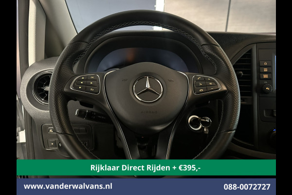 Mercedes-Benz Vito 114 CDI 136pk 9G-Tronic Automaat L3H1 Euro6 *Rijklaar direct Rijden* Airco | Camera | Apple Carplay | Android Auto Cruisecontrol, 2500kg Trekhaak, Parkeersensoren