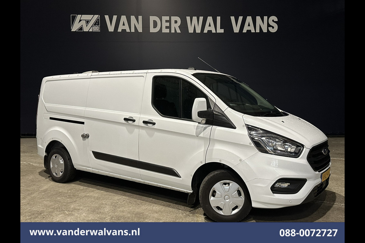 Ford Transit Custom 2.0 TDCI 130pk L2H1 Euro6 Airco | Camera | Apple Carplay | Android Auto | LED | Cruisecontrol 2800kg Trekhaak, Verwarmde voorruit, Stoelverwarming, Parkeersensoren