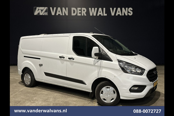 Ford Transit Custom 2.0 TDCI 130pk L2H1 Euro6 Airco | Camera | Apple Carplay | Android Auto | LED | Cruisecontrol 2800kg Trekhaak, Verwarmde voorruit, Stoelverwarming, Parkeersensoren