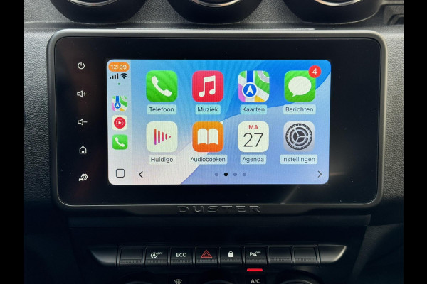 Dacia Duster 1.3 TCe Prestige Achteruitrijcamera Cruisecontrol Climatecontrol LED Apple / Android all-season banden Dodehoek Dacia Duster 1.3 TCe Prestige Achteruitrijcamera Cruisecontrol Climatecontrol LED Apple / Android all-season banden Dodehoek