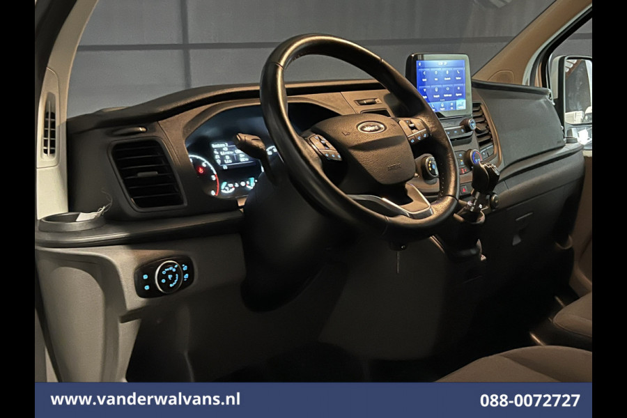 Ford Transit Custom 2.0 TDCI L2H1 Euro6 Airco | Camera | Navigatie | LED | Android Auto | Cruisecontrol | Stoelverwarming 2800kg trekvermogen, Verwarmde voorruit, Parkeersensoren, Bijrijdersbank