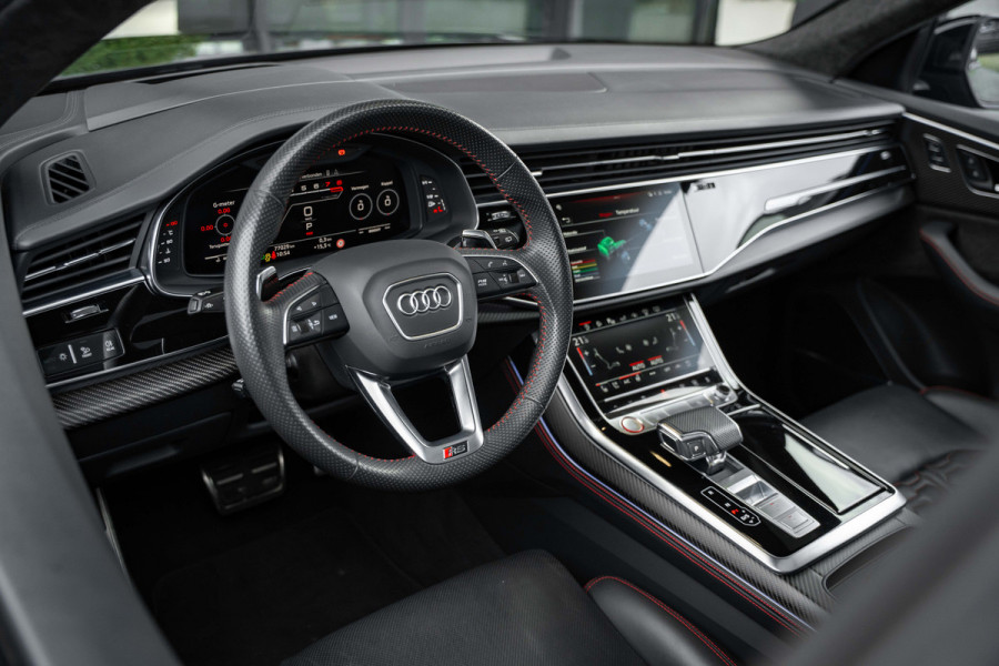Audi RSQ8 4.0 TFSI quattro - RS Dynamic + | Design Pakket | Panorama | B&O | Elek. Trekhaak Audi RSQ8 4.0 TFSI quattro - RS Dynamic + | Design Pakket | Panorama | B&O | Elek. Trekhaak