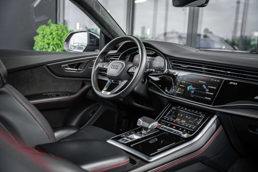 Audi RSQ8 4.0 TFSI quattro - RS Dynamic + | Design Pakket | Panorama | B&O | Elek. Trekhaak Audi RSQ8 4.0 TFSI quattro - RS Dynamic + | Design Pakket | Panorama | B&O | Elek. Trekhaak