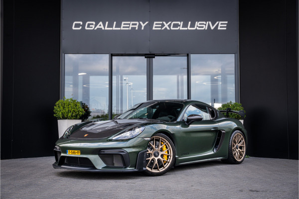 Porsche 718 GT4 RS - Origineel NL | Lift l Volledig XPEL | Weissach | Oakgreenmetallic | Keramisch | Carbon | Sport Chrono +