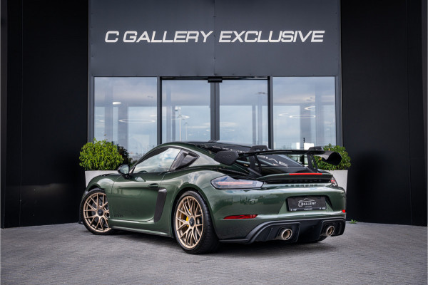 Porsche 718 GT4 RS - Origineel NL | Lift l Volledig XPEL | Weissach | Oakgreenmetallic | Keramisch | Carbon | Sport Chrono +
