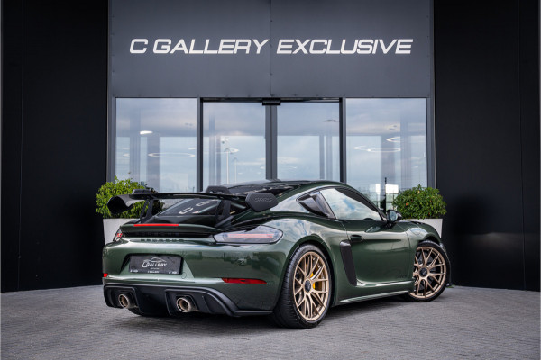 Porsche 718 GT4 RS - Origineel NL | Lift l Volledig XPEL | Weissach | Oakgreenmetallic | Keramisch | Carbon | Sport Chrono +